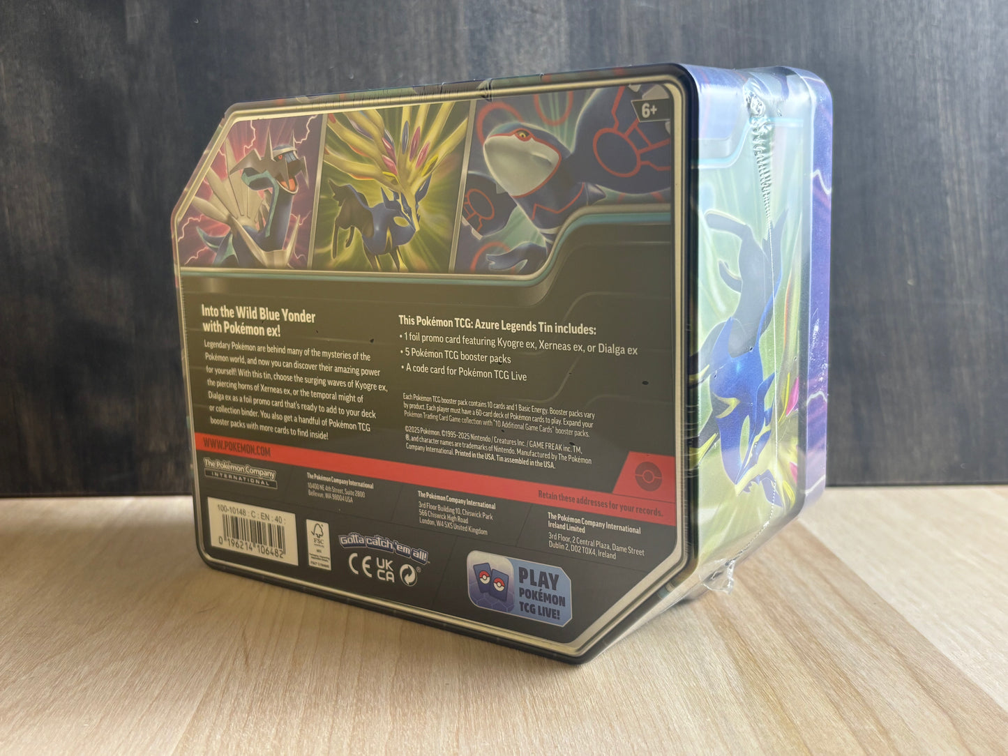 Azure Legends Tin - Dialga