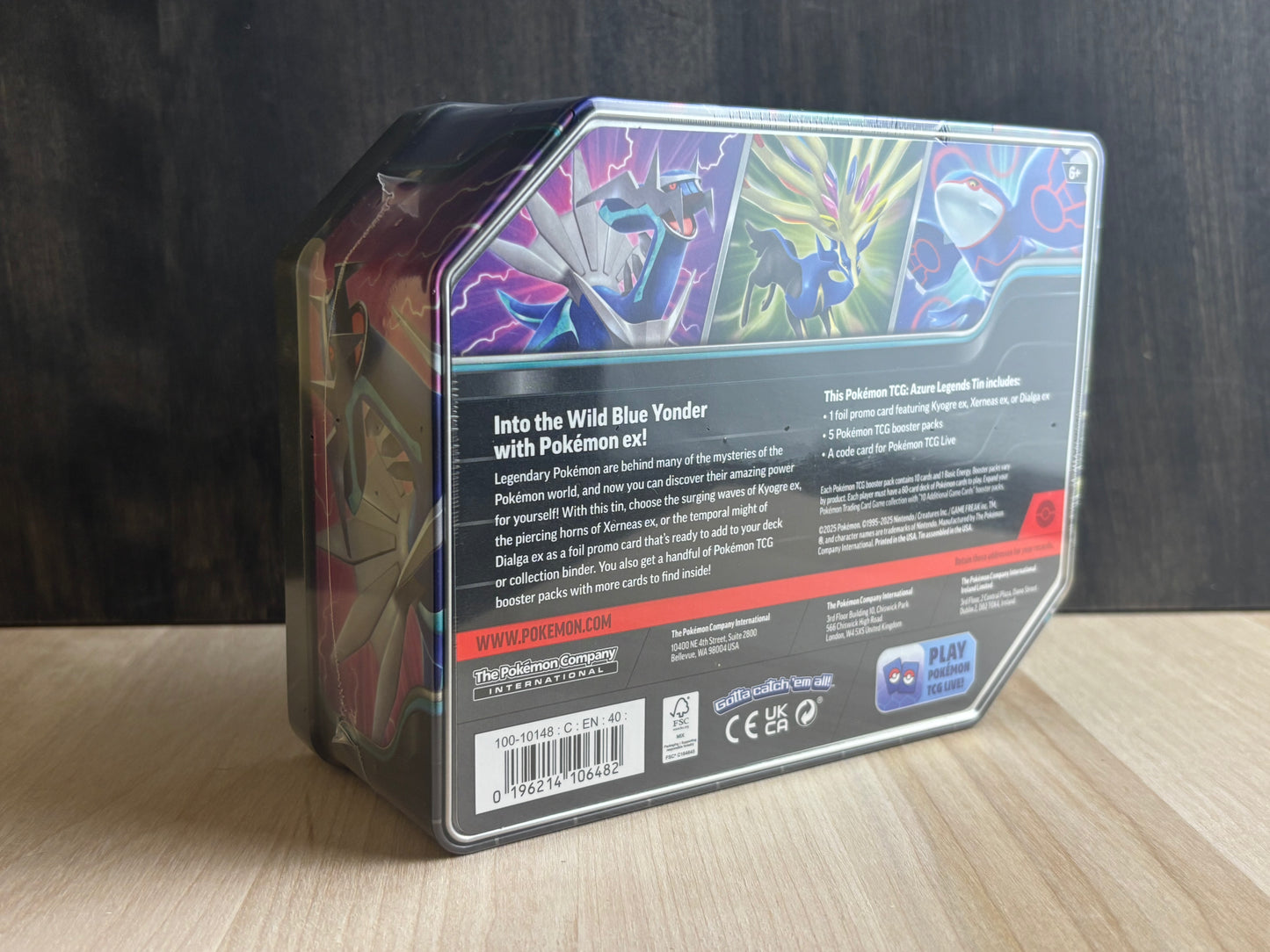 Azure Legends Tin - Dialga