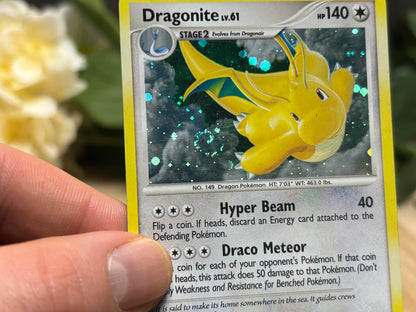 Dragonite Holo *SWIRL* - Legends Awakened #2/146 - MP