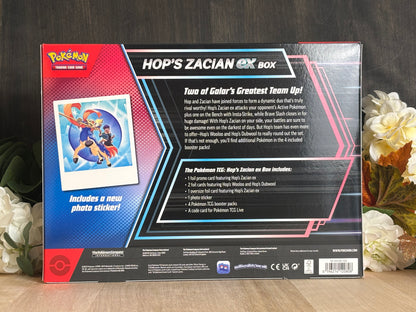 Hop’s Zacian ex Box