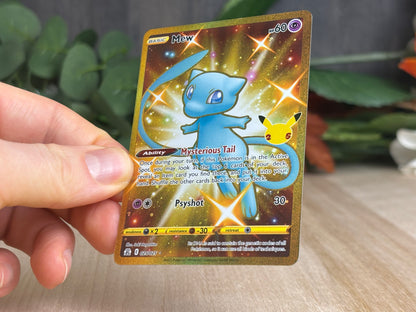Shiny Mew - Celebrations 025/025 - LP+