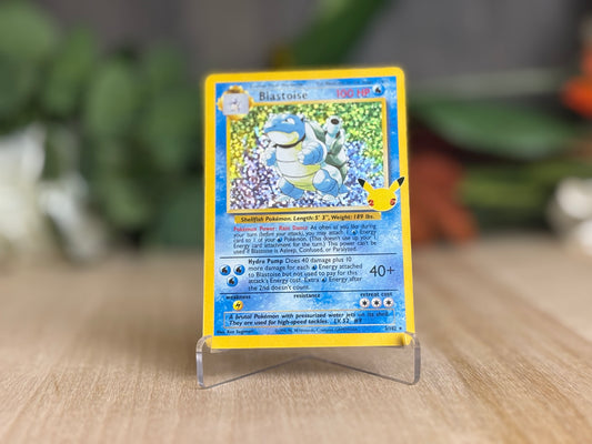 Blastoise Holo - Celebrations Classic Collection - NM