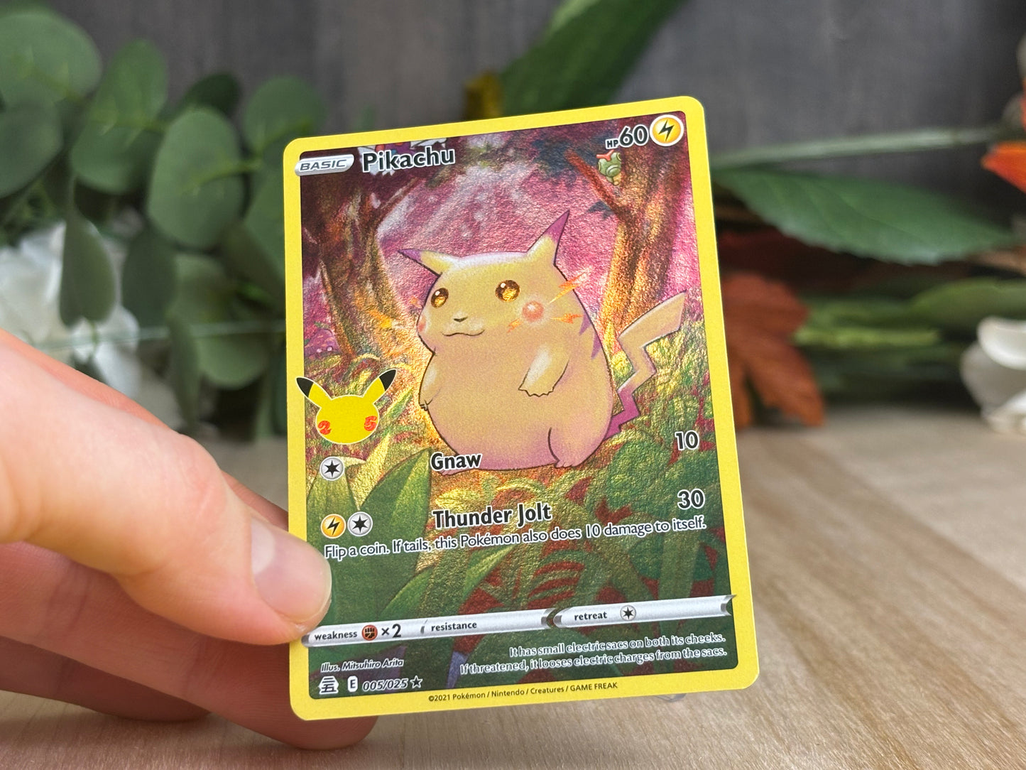 Pikachu Full Art - Celebrations 005/025 - LP
