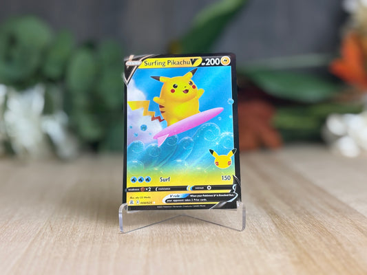 Surfing Pikachu V - Celebrations 008/025 - LP
