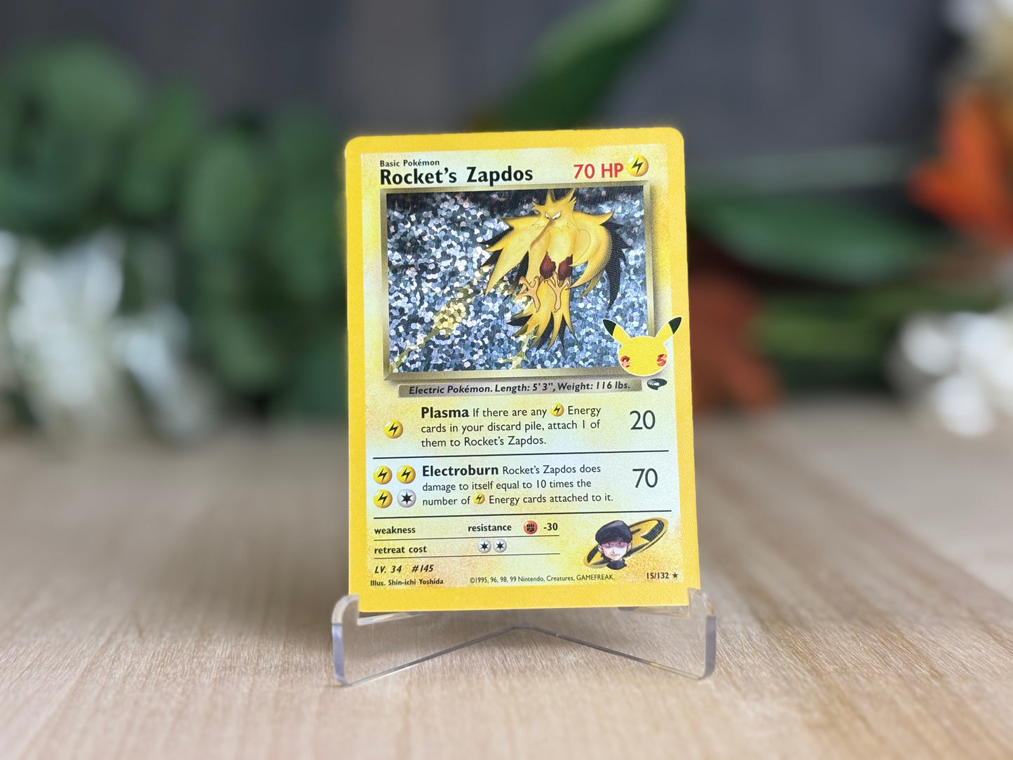 Rocket’s Zapdos - Celebrations Classic Collection - NM